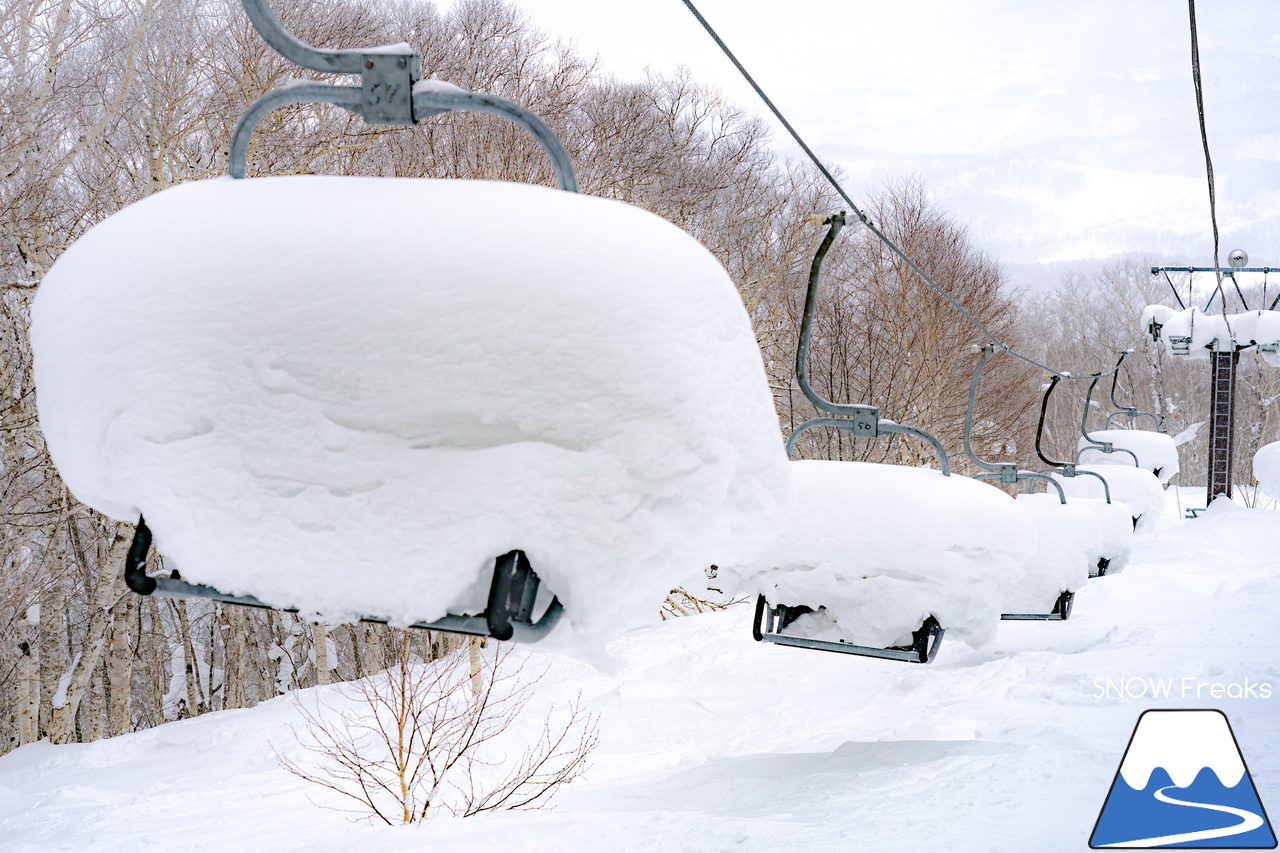 ルスツリゾート｜Mt.イゾラは、驚きの積雪量！春シーズンも広大な滑走エリアを楽しみましょう♪